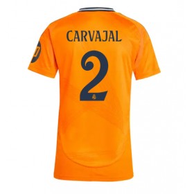 Real Madrid Daniel Carvajal #2 Borta Kläder Dam 2024-25 Kortärmad